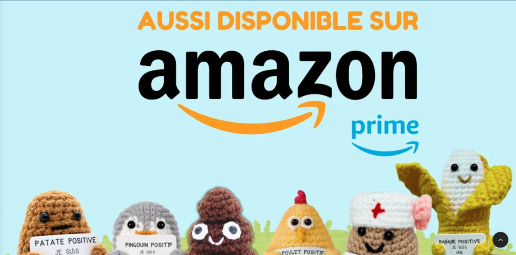 Acheter sa petite patate positive sur Amazon Prime