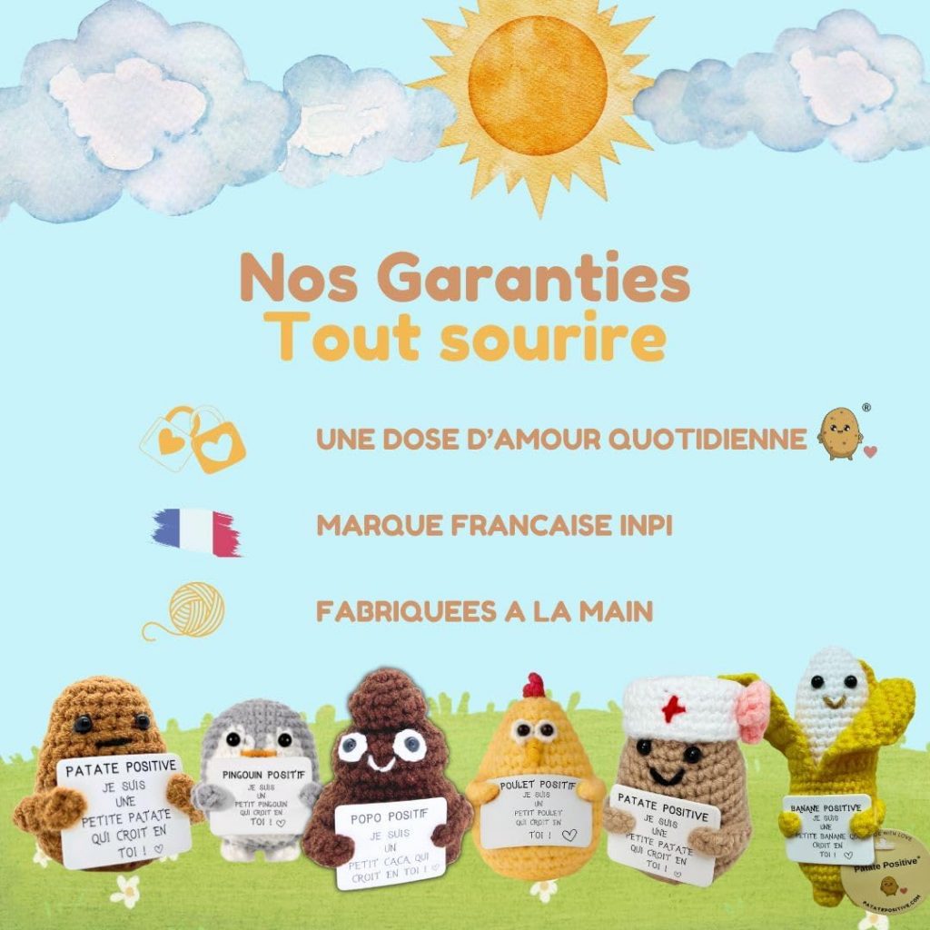 Sourire garanti aves les petites patates positives